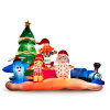 9.5 Island of Misfits Toy Scene Holiday Inflatable